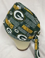 Men/Women Surgical Scrub Cap Lined Green Bay Very Cool