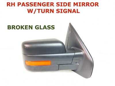 2009-2010 Ford F-150 right side mirror W/TURN SIGNAL TEXTURED 9L3Z
