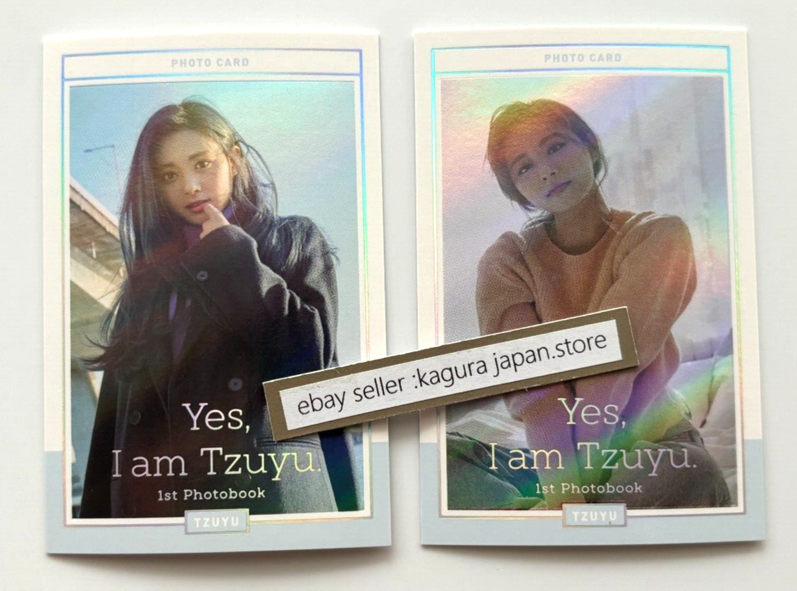 yes i am tzuyu トレカ TWICE Yes I am Tzuyu 1st Photobook Peach Postcard Photocards Full