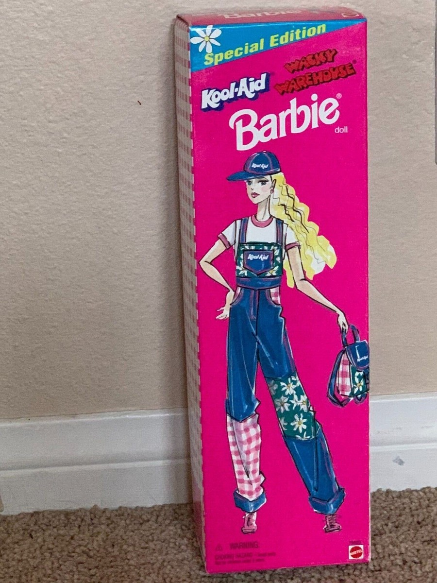 Vintage Special Edition Kool-Aid Barbie Wacky Warehouse 1995 | eBay