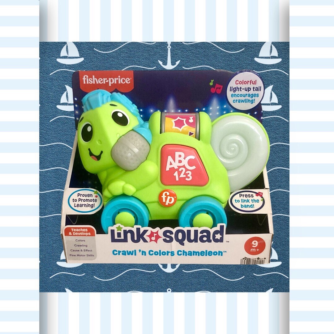 New Fisher Price Link Squad Crawl N' Colors Teaching Toy