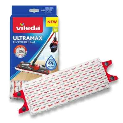 Housse de rechange pour vadrouille d'essuie-glace Vileda Ultramax 2 en 1, mic... - Photo 1/4