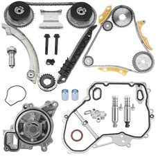 Timing Chain Kit with Water Pump For Chevy GMC Pontiac Buick Equinox 2.2L 2.4L