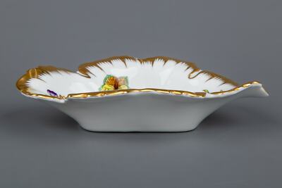 Herend製 リーフディッシュ 型番7724VBO アンティーク Herend Queen Victoria Leaf Shaped Nut Dish #7724/VBO II. | eBay