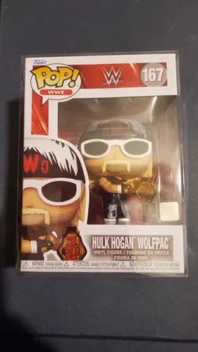 Funko Pop WWE Hulk Hogan Wolfpac #167 w/Protector