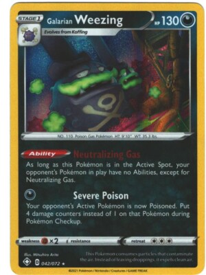 Weezing Pokemon Card | eBay