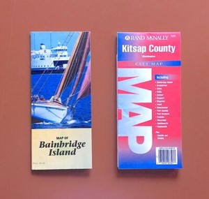 Maps for Bainbridge Island, Kitsap County, Washington 1990’s