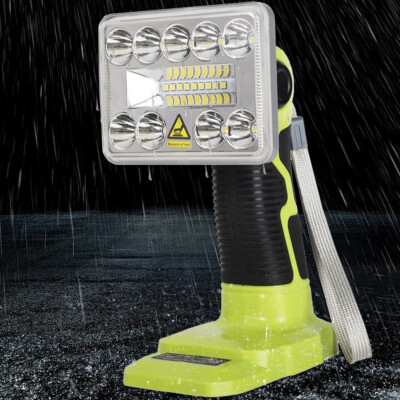#ad LED Work Light for Ryobi One 18V Li ion Ni Cad Ni Mh Battery 9W LED Spotlight $28.83
