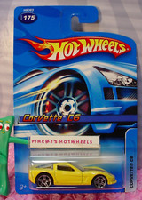 2005 Hot Wheels Chevy CORVETTE C6 175  variant yellow;pr5  