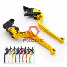 Clutch Brake Levers For YAMAHA YZF R1 R15 R25 R125 MT25 Long 3D Camber Rhombus