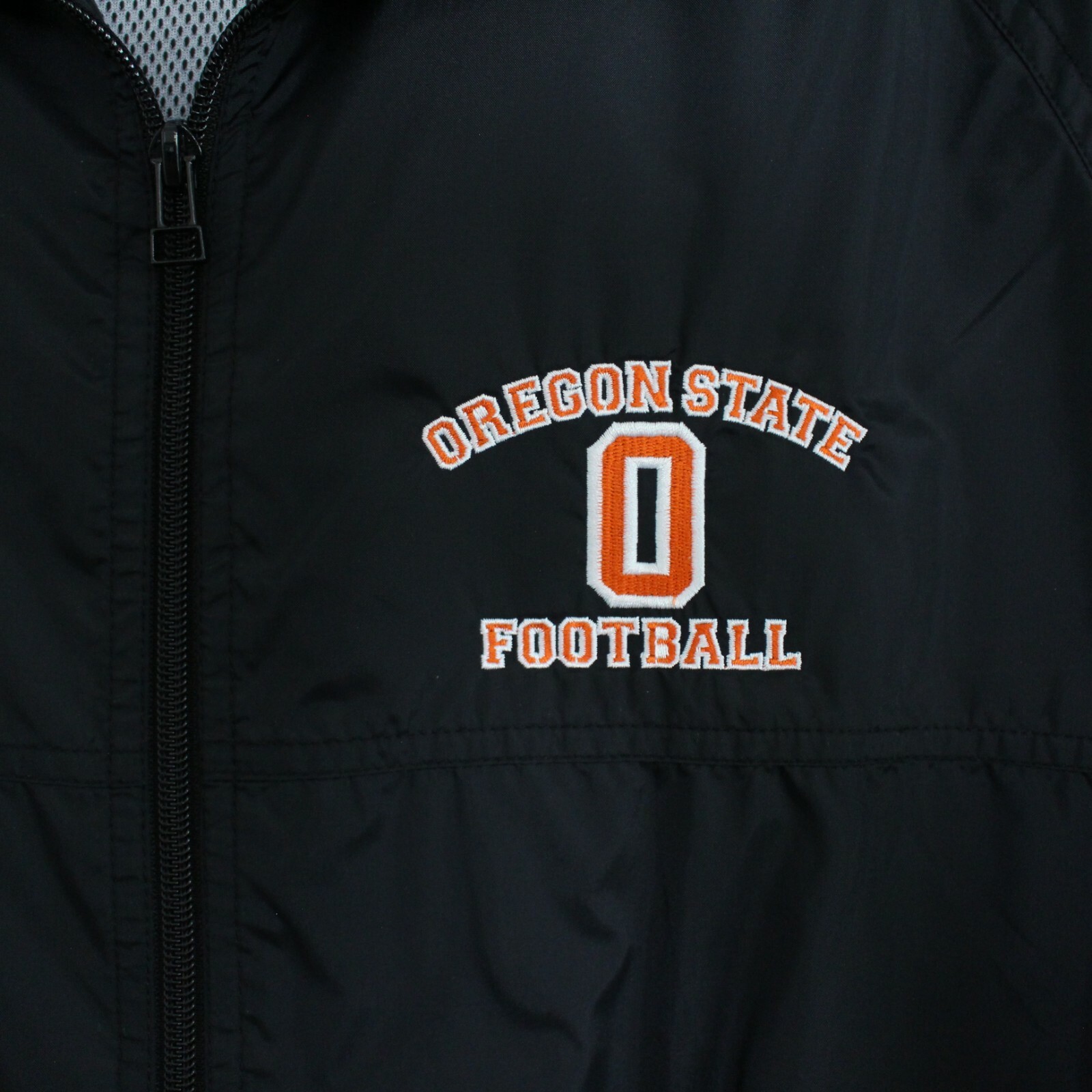OREGON STATE BEAVERS Casual Solid Black Full Zip … - image 3