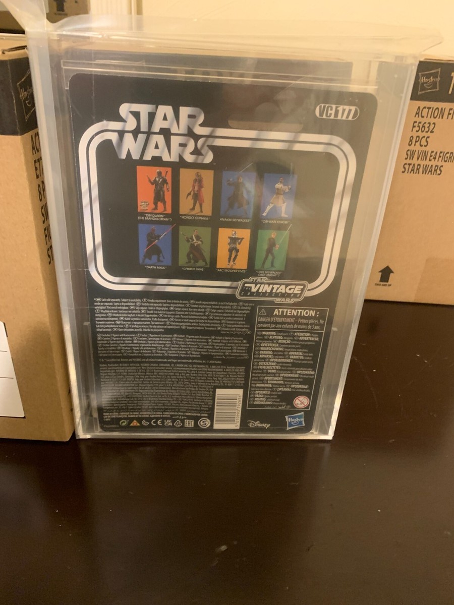 STAR WARS Vintage Collection AFA 9.0 DIN DJARIN & CHILD