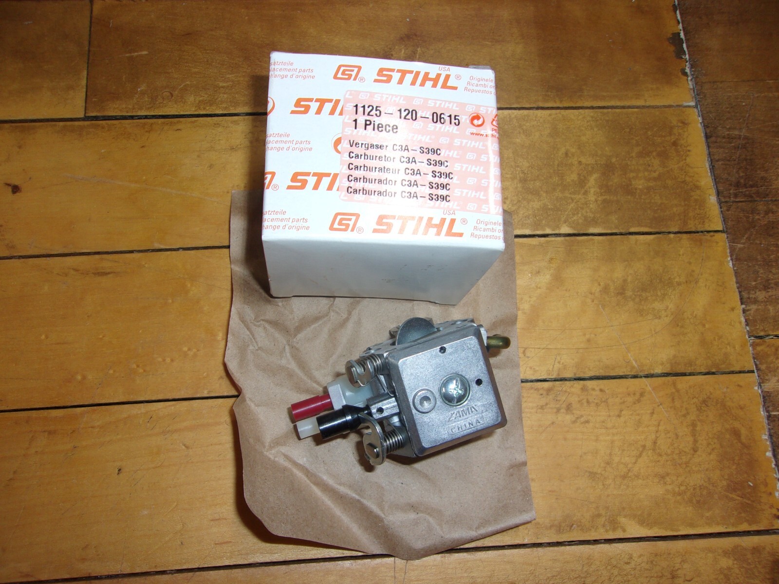 Stihl OEM Carburetor Zama 034 036 C3AS39B S39 B 11251200615 GLN6C2