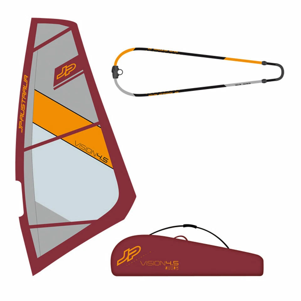 JP Australia Vision Set Rig Rigg SUP Windsurf Segel Surfsegel iSUP WS Rot 5,5qm