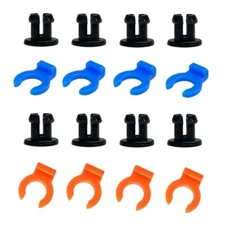 4Pair PTFE Tube Couplers 4mm Quick Connect Fittings for 3D Printing Accessories