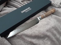Sehr Edles Herbertz - Fleischmesser - Damast Walnuss - Neu & Ovp - 392020