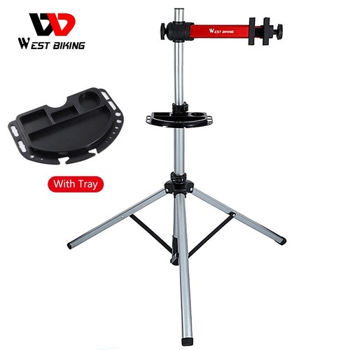 WEST BIKING Maintenance Bike Repair Stand Aluminum Bicycle Workstand with Tray - Picture 2 of 17