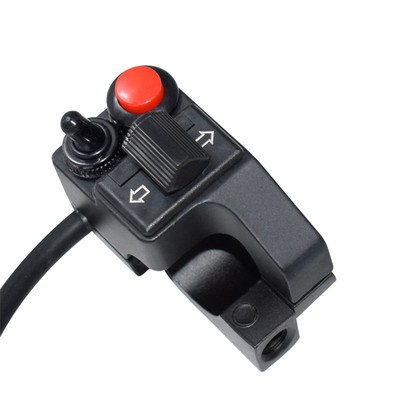 7/8'' Aluminum Left Motorcycle Handlebar Switch For Winker Turn Signal Horn Beam