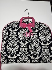 Belvah Quilted Garment Bag Embroidered “AMN”