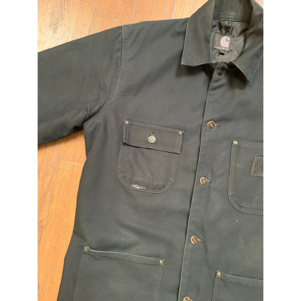Rare Carhartt X Imported From Detroit Chrysler Work Jacket Small
