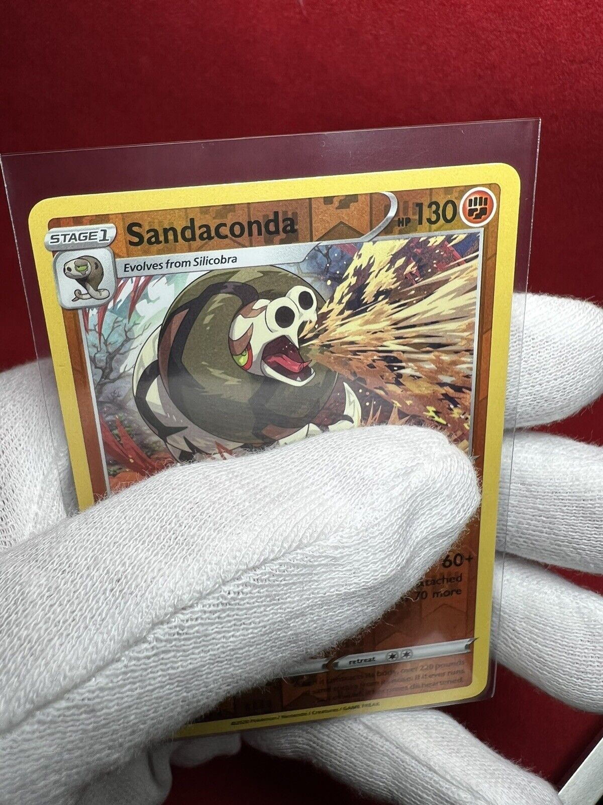 Sandaconda 110/202 NM in Portuguese Sword & Shield Pokémon TCG