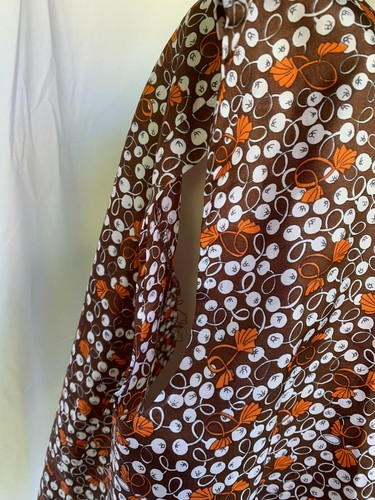 Chemisier vintage en satin de soie grande taille - Imagen 3 de 4