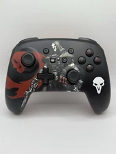 Official PowerA Overwatch Reaper Wireless Nintendo Switch Pro Controller Rare