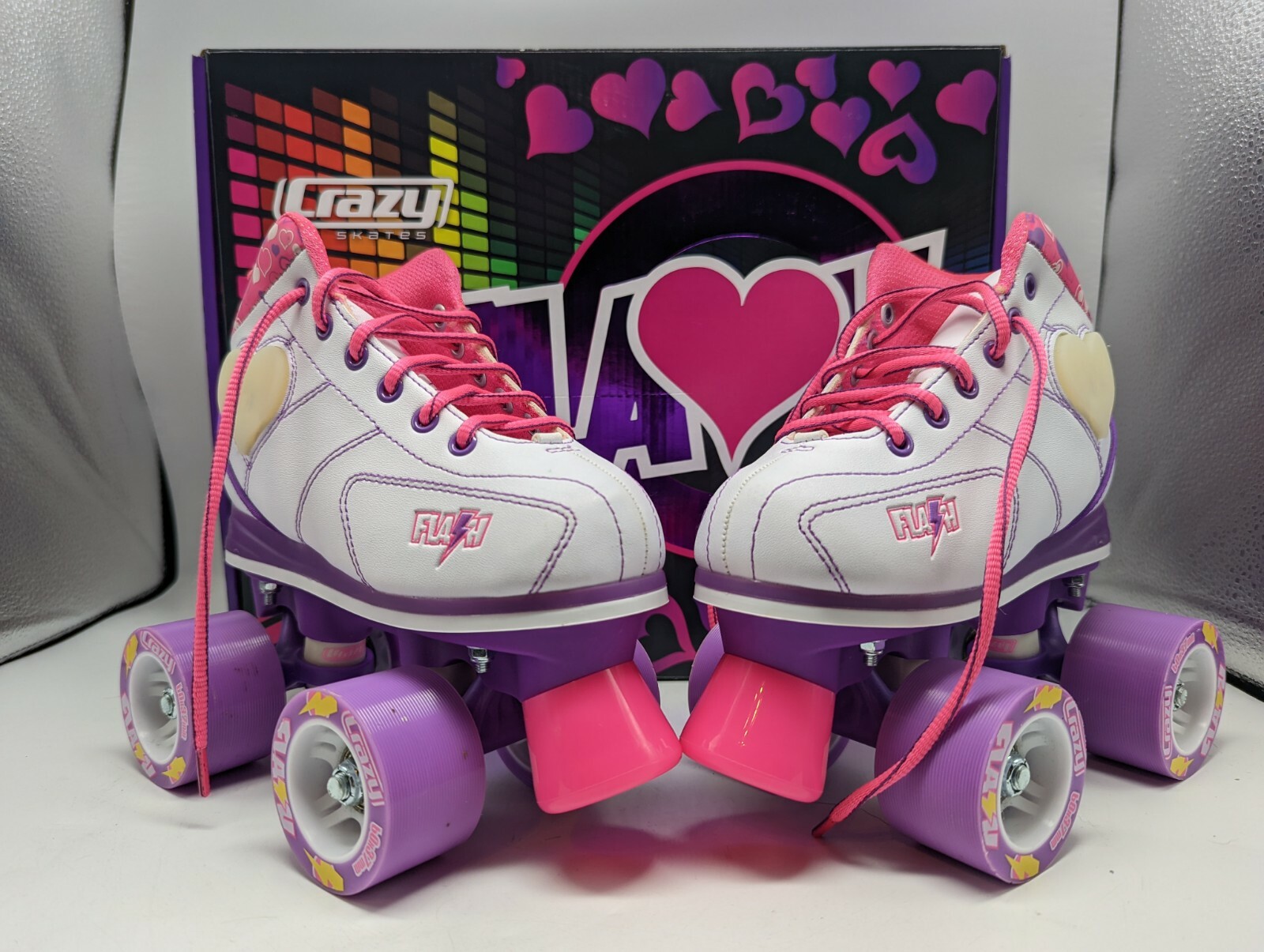 Flash Roller Skates For Boys - Light Up Skates With Ultra Bright...