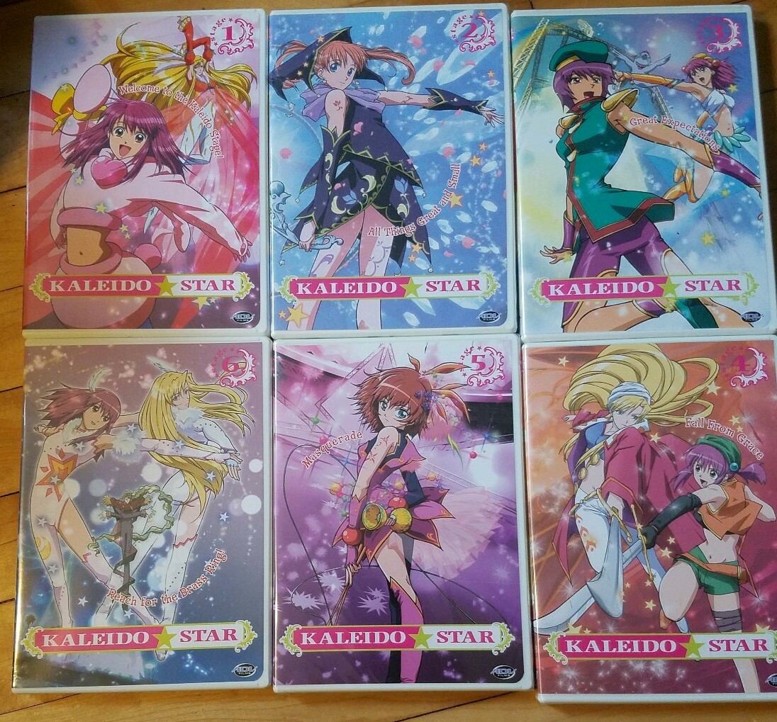 Kaleido Star 6-DVD Complete Anime Series Vol 1 2 3 4 5 6 E1-26 +