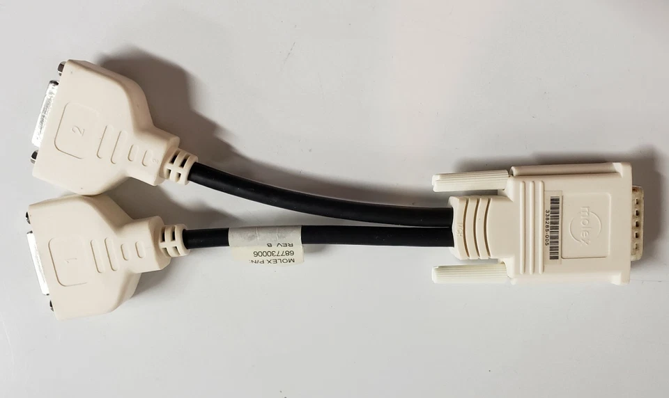 Nvidia Quadro NVS 290 256MB PCI Express x16 Video Card with Two Monitors Adapter - Image 3 of 4