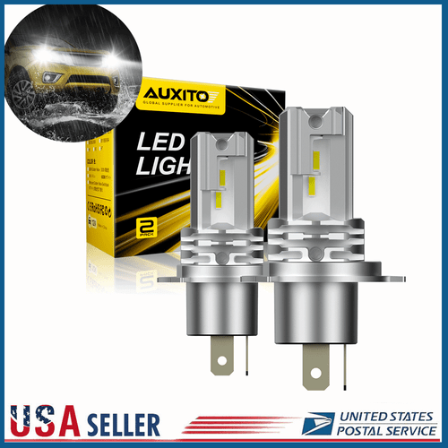 AUXITO 9003 H4 LED Headlight Kit High/Low Beam Bulbs 100W 6000K White 20000LM 2X - Bild 1 von 11