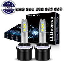 880 Led Fog Light Bulb Drl 6000k Xenon White High Power 890 892 893 899 20000lm 880 Led Fog Light Bulb Drl 6000k Xenon White High Power 890 892 893 899 20000lm