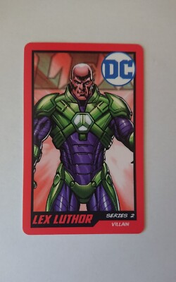 DC Arcade Game Coin Pusher Card - Series 2 Super Villain - Lex Luthor #009