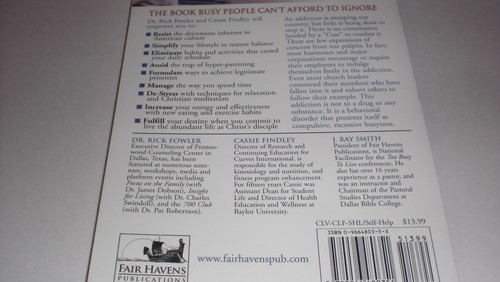 Rick Fowler - Too Busy To Live (2005) - Used - Trade Paper (Paperback) - Picture 4 of 7