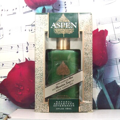 Coty Aspen With Mountain Aloe & Mountain Sage For Active Outdoor Skin 4.0 OZ. 