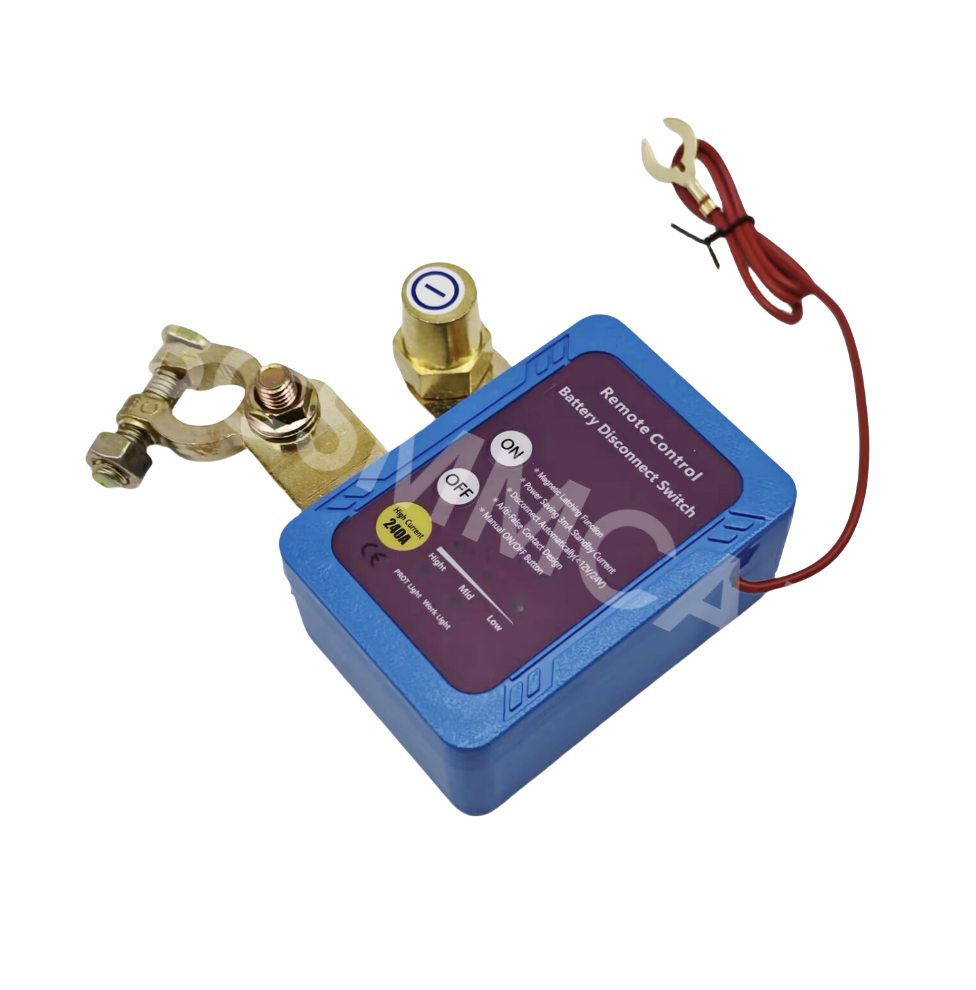 12V 240A Remote Kill Switch Car Battery Isolator Switch With 2pcs Remote Control