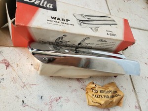 vintage delta bicycle light