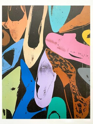 ANDY WARHOL FOUNDATION RARE LITHO PRINT POP ART POSTER