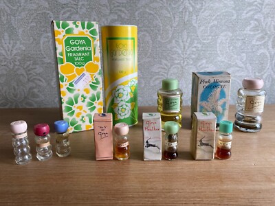Vintage Goya perfume talc collection items some boxed Decision