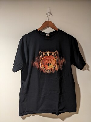 Vintage 2012 Sturgis Motorcycle Harley Davidson Black Large T 