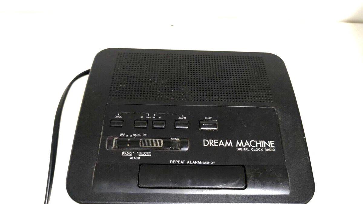 Vintage Sony Radio Despertador ICF-C26 FM/AM Digital Clock 2-Bands Funci