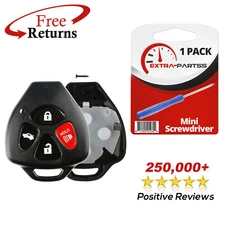 Remote Shell Case Pad No Cutting Required Replacement For Toyota 4b (HYQ12BBY)