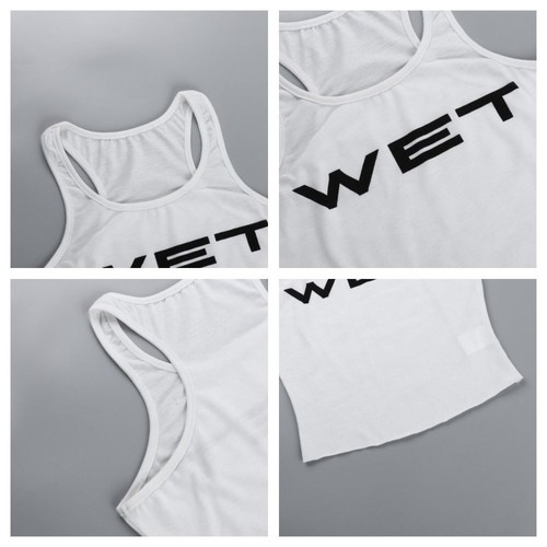 Y2K Sleeveless Tank Top Hip Hop Harajuku Crop Tops Sexy Hot Girl Streetwear - Picture 11 of 14