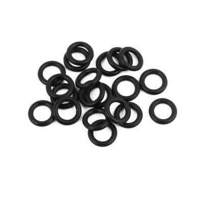 20Pcs 10mmx1.9mm Rubber O-rings NBR Heat Resistant Sealing Ring Grommets Black #