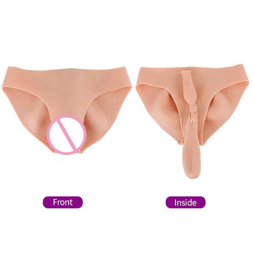 Silicon Silicone Vagina Panties Realistic Crossdresser Transgender Transvestite - Picture 10 of 27