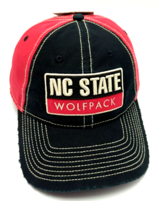 NORTH CAROLINA STATE UNIVERSITY NCSU adjustable hat cap Wolfpack
