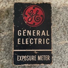 General Electric GE Vintage Exposure Meter DW-58 Original Box Untested