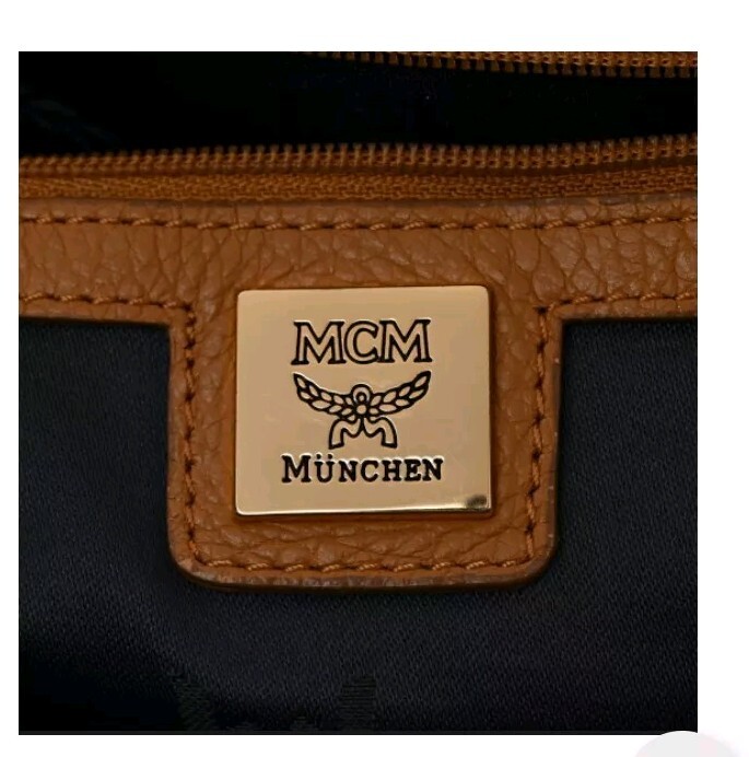 MCM Stark Leather Studded Backpack - image 8