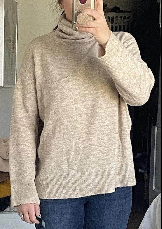 Oatmeal store oversized sweater