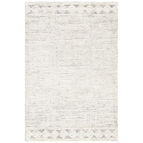 SAFAVIEH Abstract Collection ABT349F Ivory / Grey Rug - Picture 11 of 32